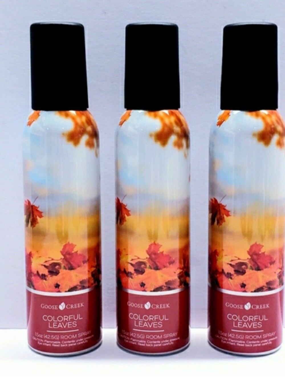 Goose Creek COLORFUL LEAVES Concentrated Room Spray, 1.5 oz (3 Pcs)